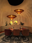 Buddhist mood pendant light for wabi sabi Asian decor