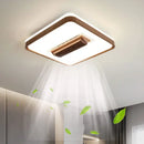 Silent electric fan with three colours and six speeds