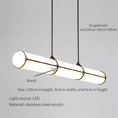 Nordic minimalist chandelier for restaurant and café - vue 8 sur 12