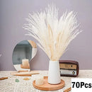 Set of 100 pampas grass bouquets for boho wedding decoration