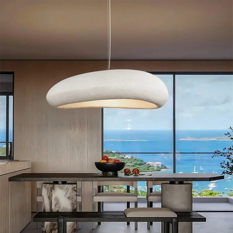 Nordic wabi sabi restaurant LED pendant light chandelier for living room, kitchen island, bar, cafe, loft, home decor 8729502056794