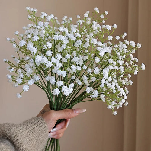 Artificial gypsophila flowers for weddings and festive events - vue 2 sur 7