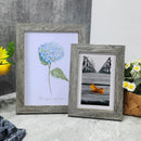 Retro wooden photo frame for desktop decor