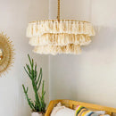 Creative vintage bohemian woven chandelier for stylish interiors