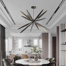 Decorative suspended LED chandelier for modern indoor lighting