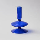 Glass taper candle holders for wedding table decoration