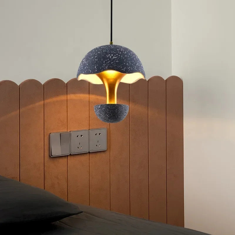 Modern aluminium LED ceiling light for creative interior decor