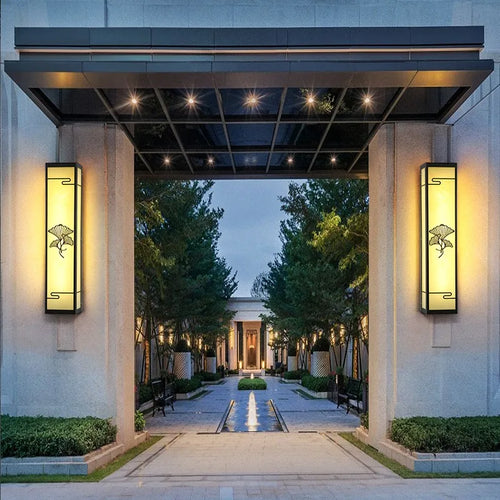 Chinese waterproof outdoor wall light for garden and pathways - vue 5 sur 14