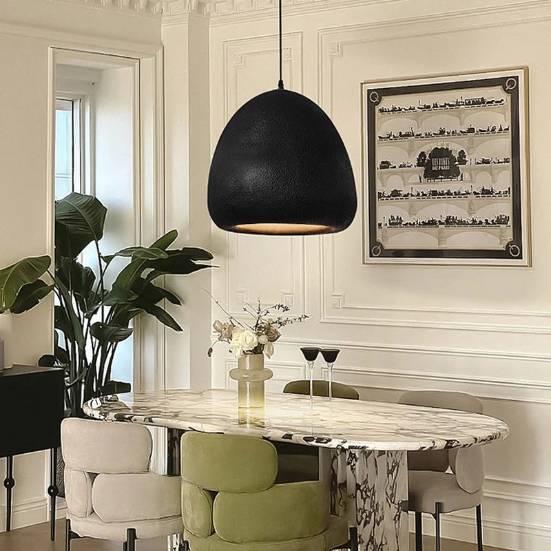 Nordic resin pendant light for modern and designer decor