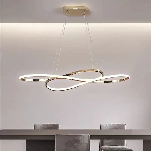 Modern LED ceiling light with remote control for indoor lighting - vue 3 sur 10