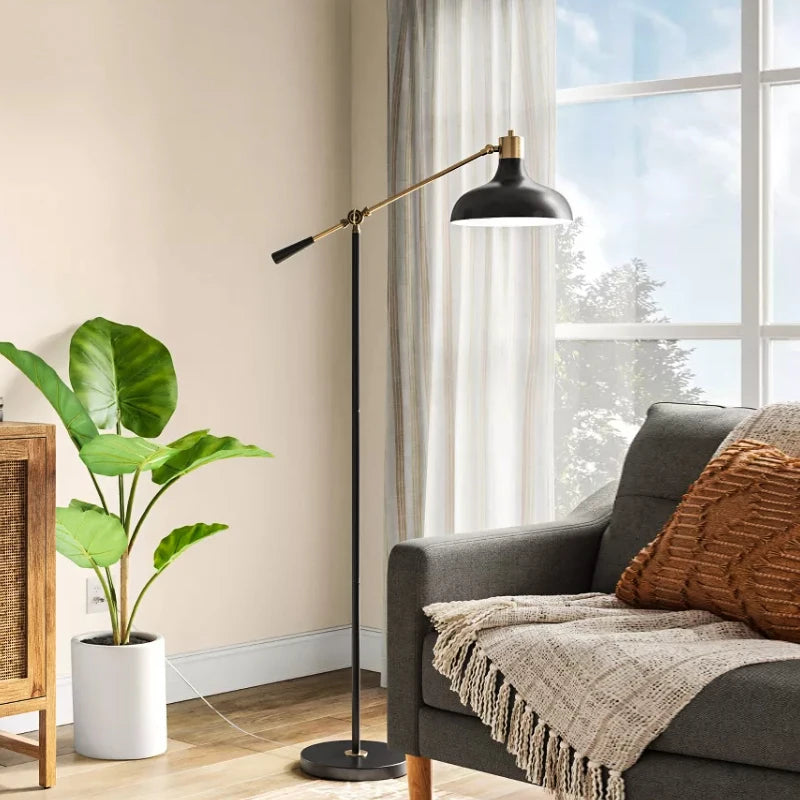 Simple retro floor lamp for indoor and outdoor use