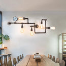 Vintage industrial metal wall light for loft, bar or restaurant