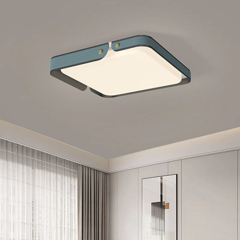 Modern square rectangular ceiling light for decorative lighting