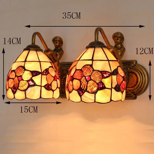Handmade retro bohemian decorative wall lights - vue 5 sur 13