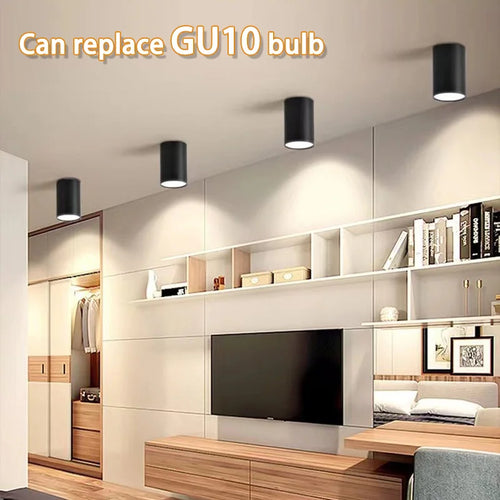 Recessed aluminium LED spotlight for modern indoor lighting