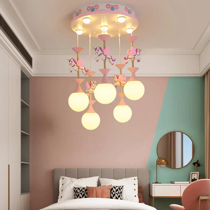 Modern LED pendant light for creative interior decor - vue 3 sur 8