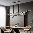 High-end minimalist chandelier for modern dining room