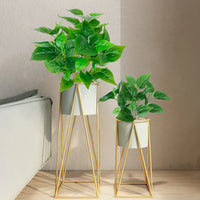 Decorative artificial scindapsus plants for indoor and outdoor use
