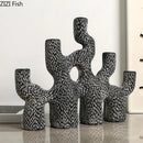 abstract alien coral candle holder for craft decoration