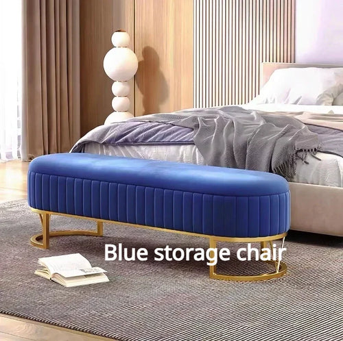 Nordic modern stool, lightweight and practical for storage - vue 8 sur 11