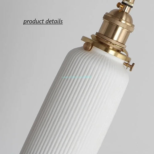 Modern nordic LED ceramic vintage wall light - vue 6 sur 15