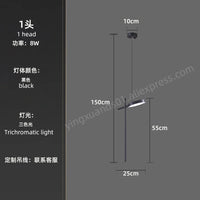 Modern acrylic pendant chandelier with creative 2023 LED design