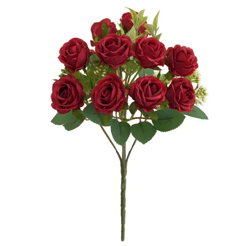 Artificial rose bouquet for weddings and decoration - vue 12 sur 12
