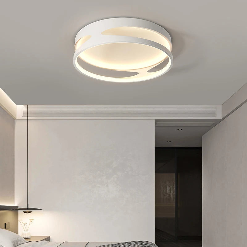 Modern nordic minimalist recessed LED ceiling light decorative fixture