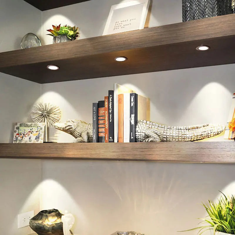 Mini square recessed indoor spotlight with integrated driver - vue 8 sur 9