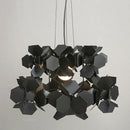 Modern iron pendant light Scandinavian design for elegant interior