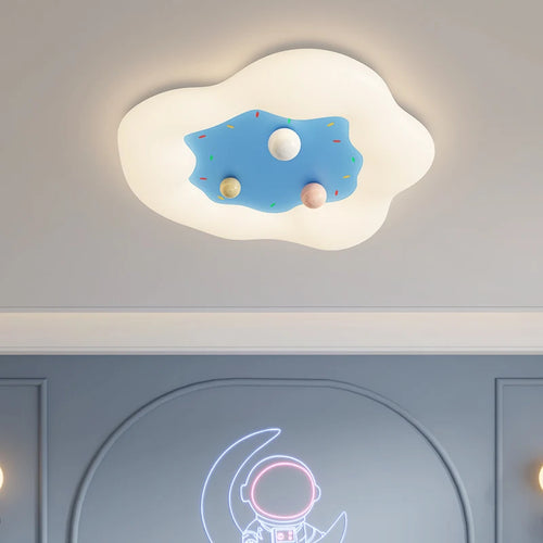 decorative ceiling light for children's bedroom boy girl interior - vue 6 sur 10