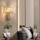 Modern elegant crystal LED wall light