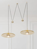 Adjustable modern design pendant light for interiors