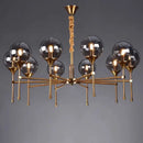 Modern nordic chandelier with elegant design for ambient lighting