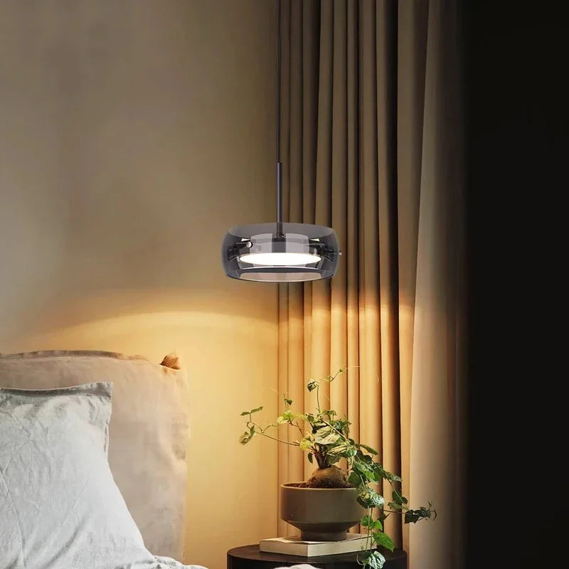Modern and elegant LED chandelier for indoor decoration - vue 3 sur 10