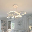 Modern creative LED chandelier for children's room and living room