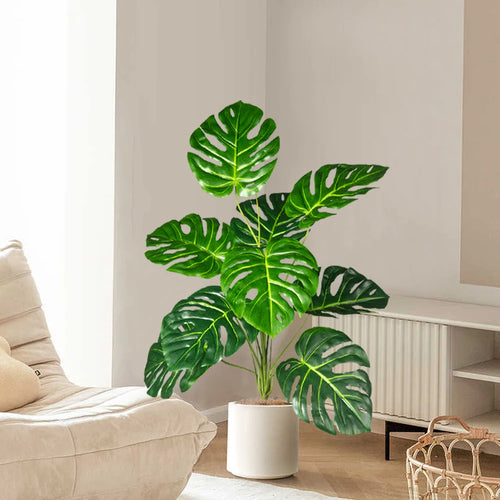 Artificial monstera tree for garden and office decoration - vue 4 sur 9