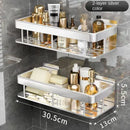 luxury rustproof wall shelves for bathroom accessories