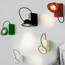 Minibox magnetic wall light Italian retro style