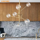 Modern glass pendant light for creative and elegant décor