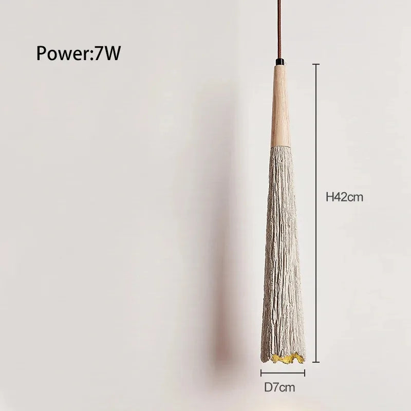 Decorative LED cement pendant light for modern lighting