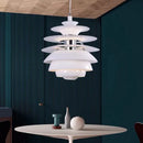 Postmodern nordic multi-tier decorative chandelier