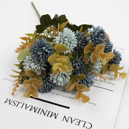 Decorative artificial flower bouquet for home and events - vue 6 sur 25