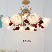 Creative retro chandelier for vintage restaurants and romantic living rooms