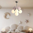Princess chandelier with heart-shaped bubble for children's room