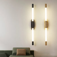 Modern double-headed minimalist and creative LED wall light