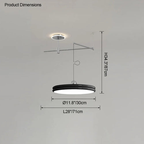Modern table lamp for reading and dining - vue 15 sur 24