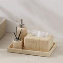 luxury disinfectant bottle and bathroom accessories
