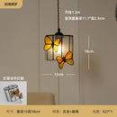 Multicolour Tiffany-style chandelier for children's interior lighting