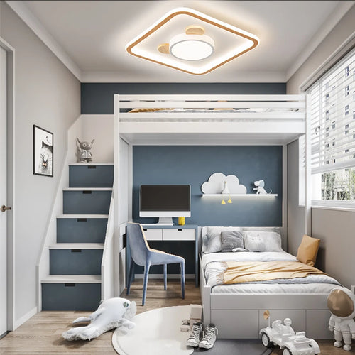 Nordic cartoon LED ceiling lights indoor art decoration - vue 4 sur 11